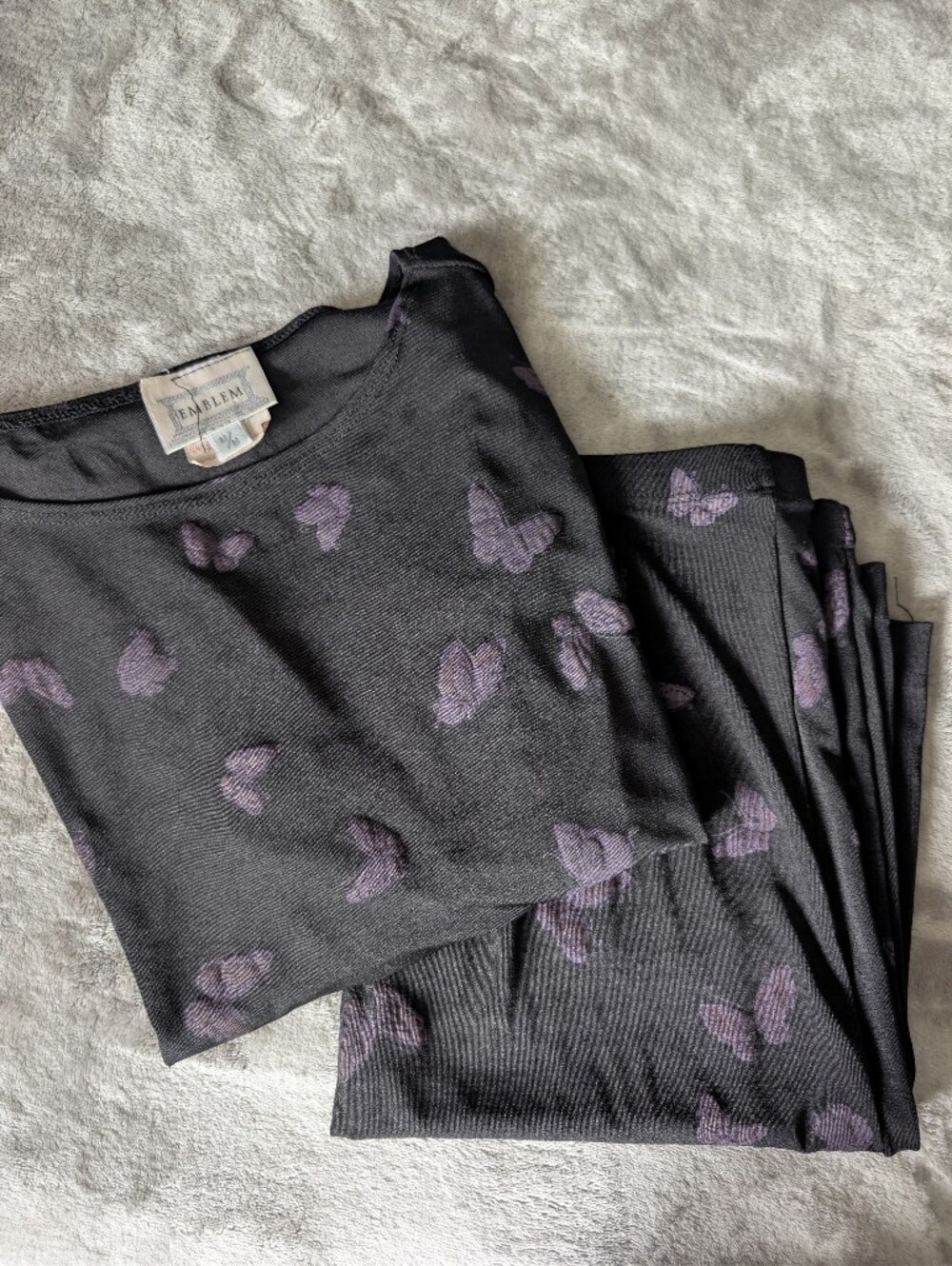 90s Two Piece Butterfly Set
